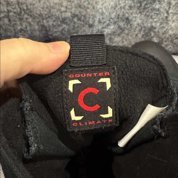 Converse black waterproof platform combat boots sneakers - Picture 7 of 8